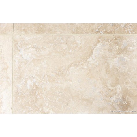 Ivory Honed Filled Travertine Travertine Floor Tiles