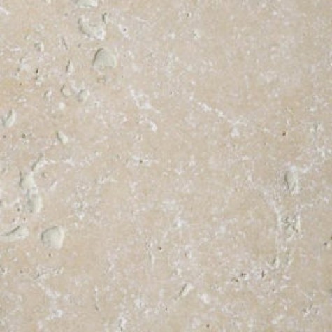 Classic Light Tumbled & Unfilled Travertine Sample