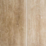 Ivory Vein-Cut Filled & Polished Travertine Sample