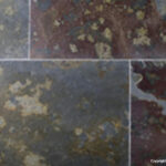 Brazilian Multicoloured Slate Riven Sample