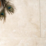 Ivory Honed & Filled Travertine