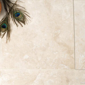 Ivory Honed & Filled Travertine