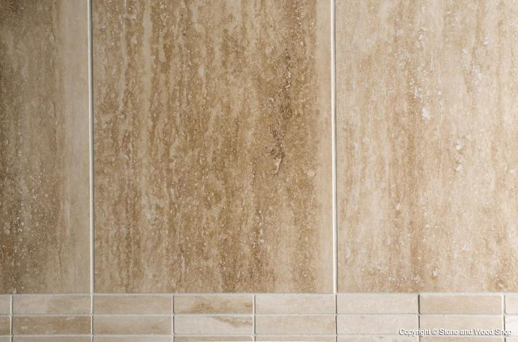 Ivory Vein-Cut Filled & Polished Travertine