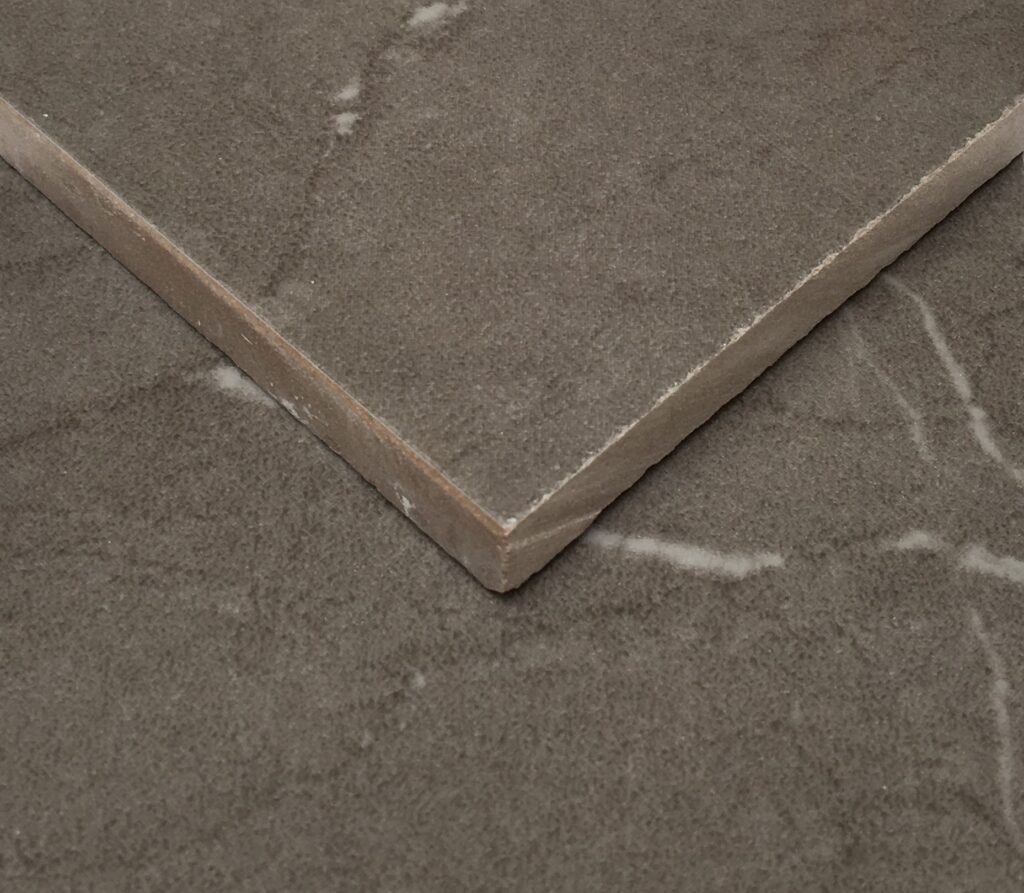 Crown Anthracite Polished Porcelain Tile Sample
