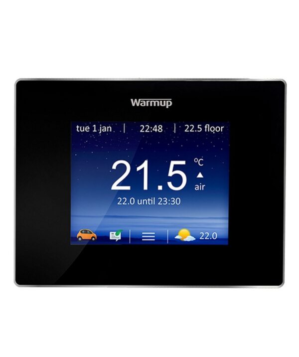 Warmup® 4iE WiFi Onyx Black Thermostat