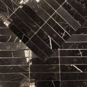 Ebony Polished Marble Mosaic