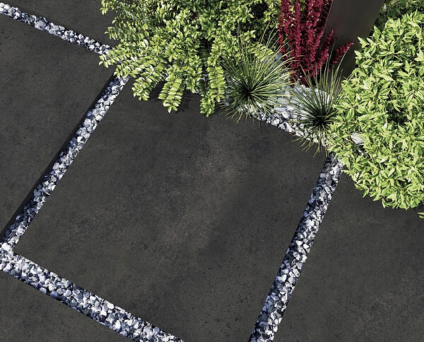 Bishop Anthracite Outdoor Matt Porcelain Tile 1200 x 600 x 20mm