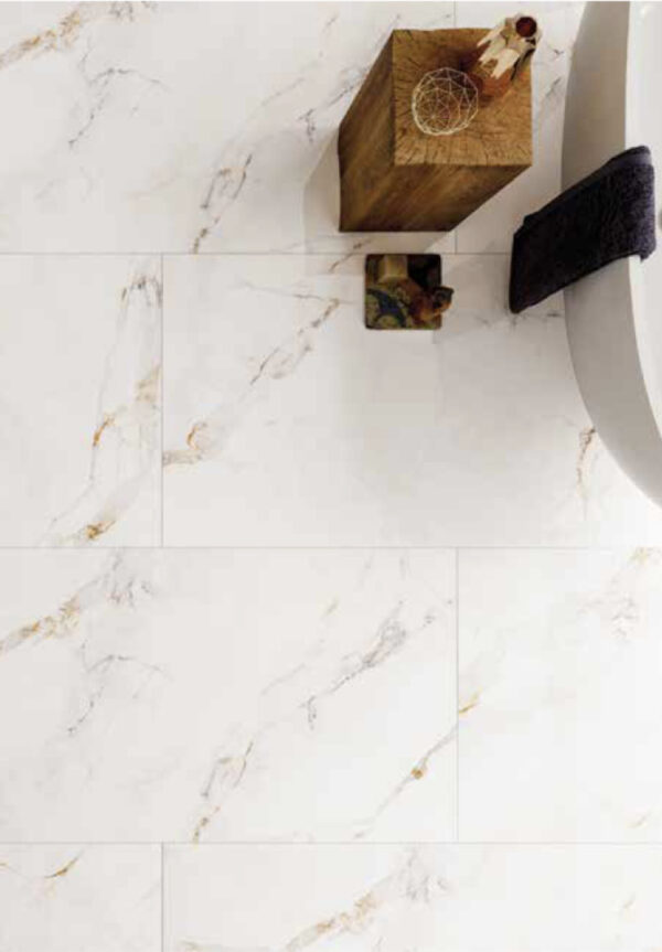 Carrara Gold Polished Porcelain