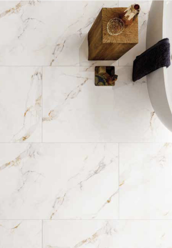 Carrara Gold Polished Porcelain
