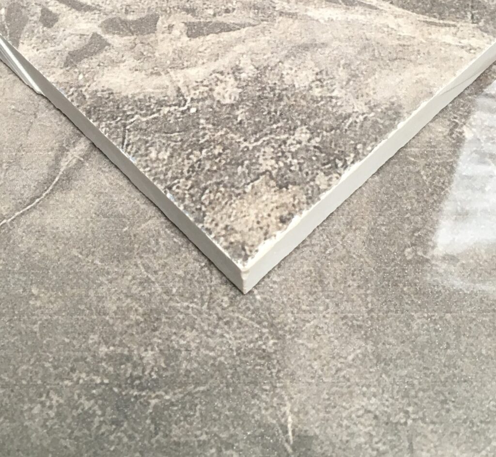 Roman Anthracite Polished Porcelain 600 x 600