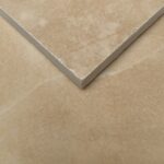 Crown Beige Polished Porcelain Tile Sample