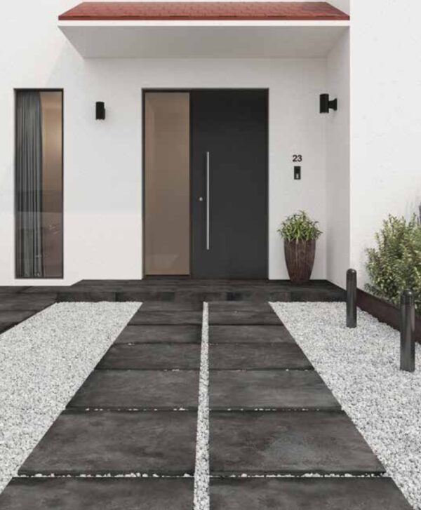 Cairo Anthracite Outdoor Matt Porcelain 800 x 800 x 20mm Tile